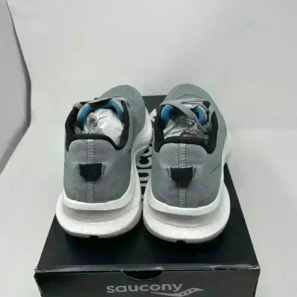 BRAND NEW IN BOX WITH TAGS Saucony Tempus (Alloy/Topaz) Casual Men's Shoe SIZE 8 - Picture 3 of 3